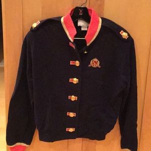 St. John Sport Jacket Navy Blue